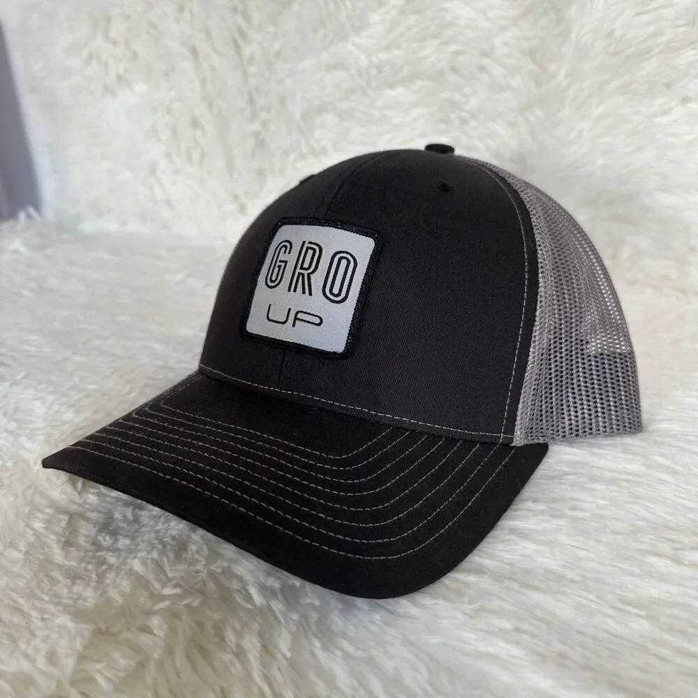 Richardson Style 112 Gro Up Mens' Hat Black One Size Snap Back Adjudgment